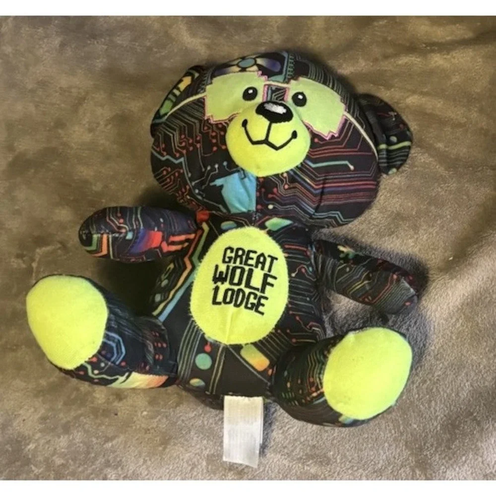 PEEK-A-BOO Neon Great Wolf Lodge Bear Sunglasses 11